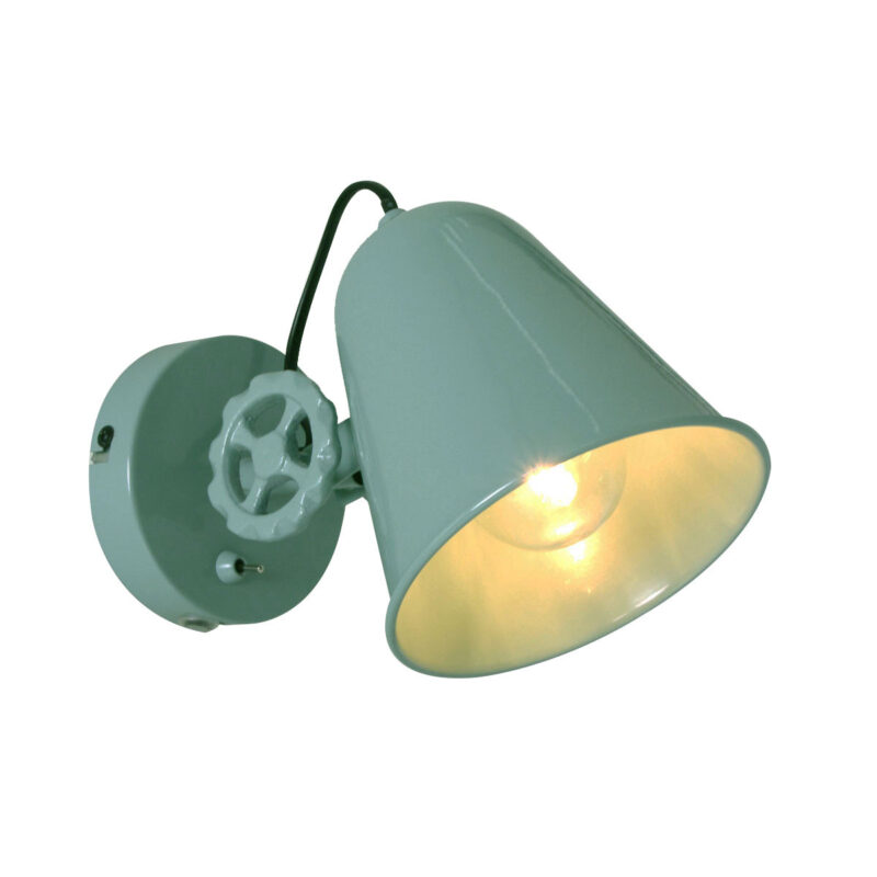 Groen met witte wandlamp Dolphin 1323G met E27 fitting - Afbeelding 17