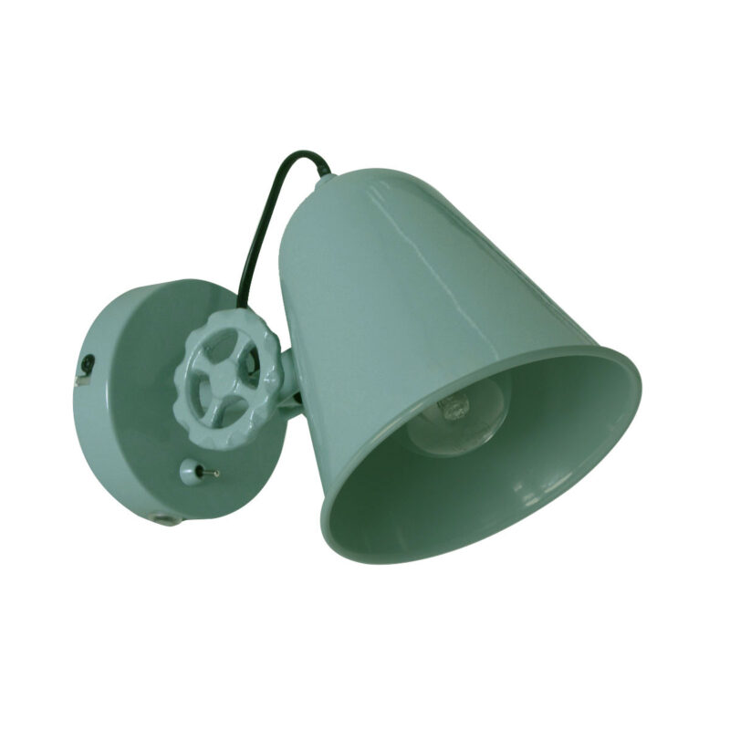 Groen met witte wandlamp Dolphin 1323G met E27 fitting - Afbeelding 18