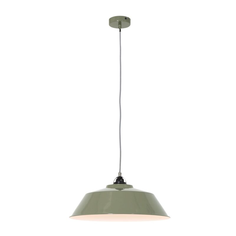 Groene hanglamp Nove 1318G Ø42cm met E27 fitting - Afbeelding 2