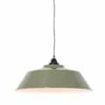 Groene hanglamp Nove 1318G Ø42cm met E27 fitting