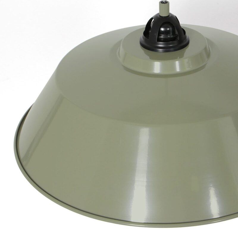 Groene hanglamp Nove 1318G Ø42cm met E27 fitting - Afbeelding 4