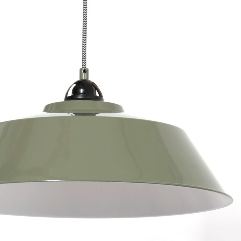 Groene hanglamp Nove 1318G Ø42cm met E27 fitting - Afbeelding 5
