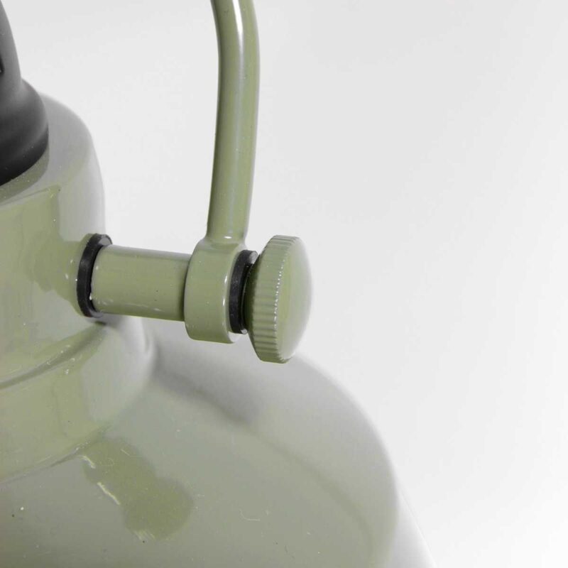 Groene klemlamp / wandlamp Nove 1320G met E27 fitting en schakelaar - Afbeelding 12