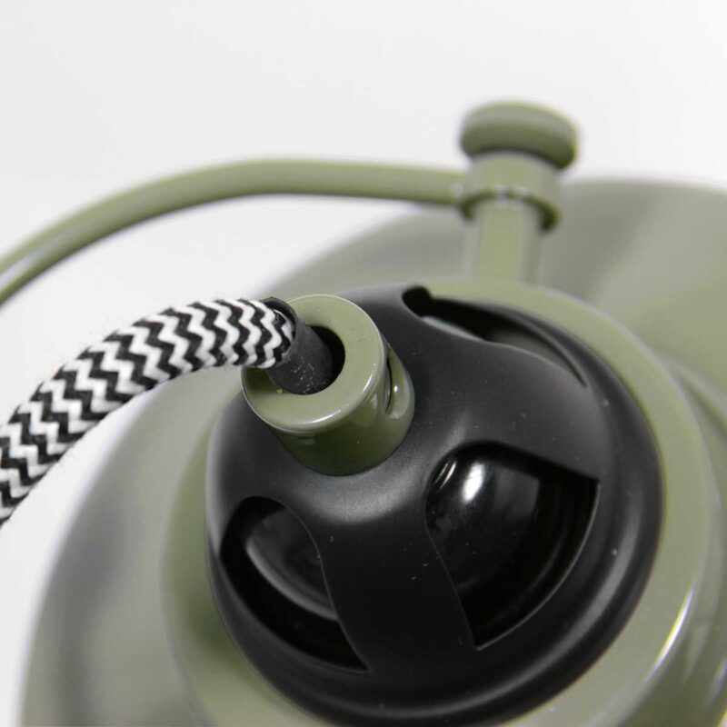 Groene klemlamp / wandlamp Nove 1320G met E27 fitting en schakelaar - Afbeelding 13