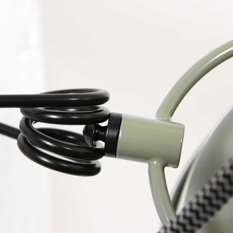 Groene klemlamp / wandlamp Nove 1320G met E27 fitting en schakelaar - Afbeelding 14
