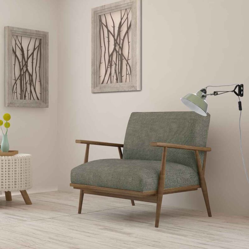 Groene klemlamp / wandlamp Nove 1320G met E27 fitting en schakelaar - Afbeelding 4