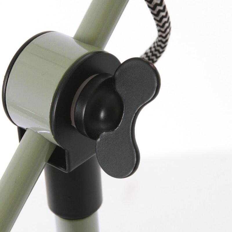 Groene stoere tafellamp Nove 1321G met E27 fitting - Afbeelding 11