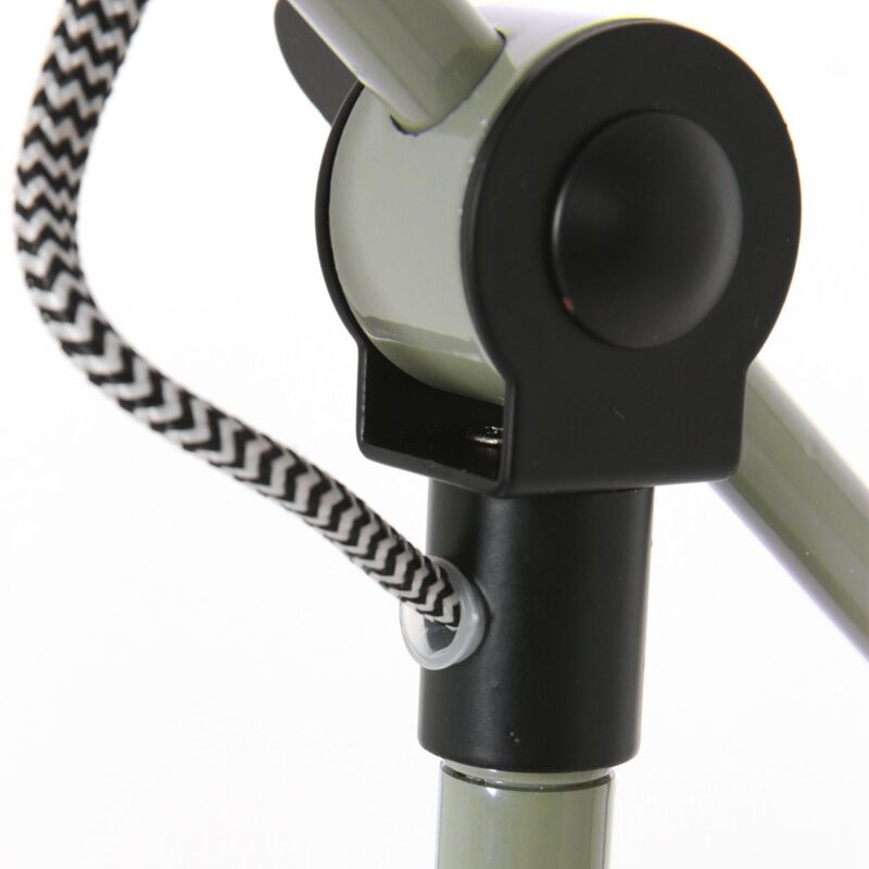 Groene stoere tafellamp Nove 1321G met E27 fitting - Afbeelding 13