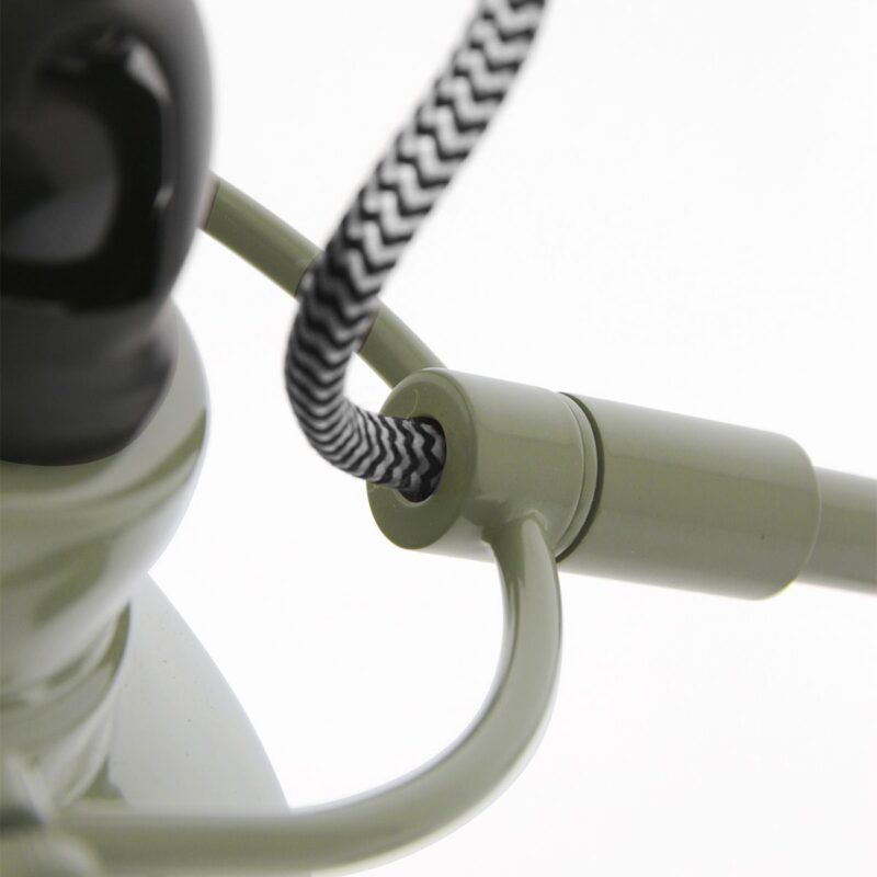 Groene stoere tafellamp Nove 1321G met E27 fitting - Afbeelding 15