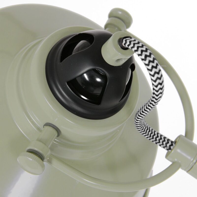 Groene stoere tafellamp Nove 1321G met E27 fitting - Afbeelding 16