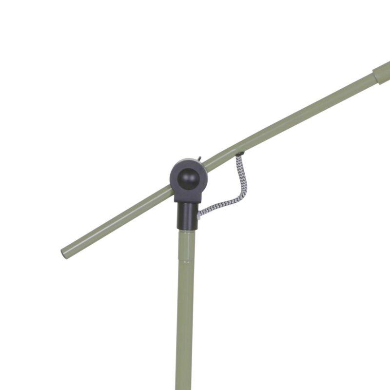 Groene stoere tafellamp Nove 1321G met E27 fitting - Afbeelding 5