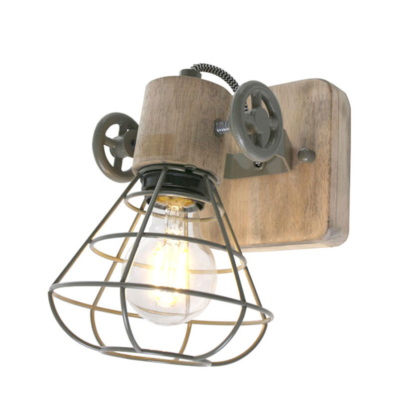Groene wandlamp / spot Geurnesey 1578G met E27 fitting - Afbeelding 11