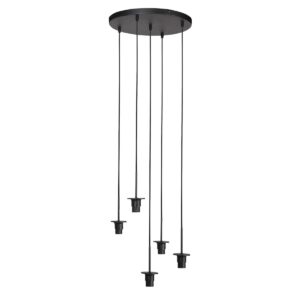 HaloSwap 4220ZW – Black pendant lamp with endless creative possibilities