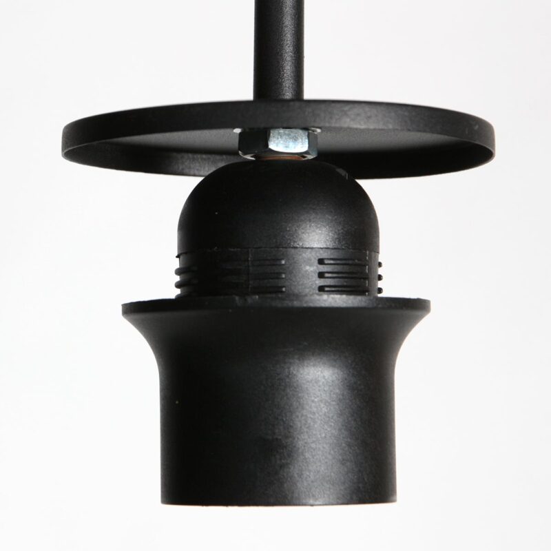 HaloSwap 4221ZW – Zwarte langwerpige hanglamp met eindeloze creatieve mogelijkheden - Afbeelding 4
