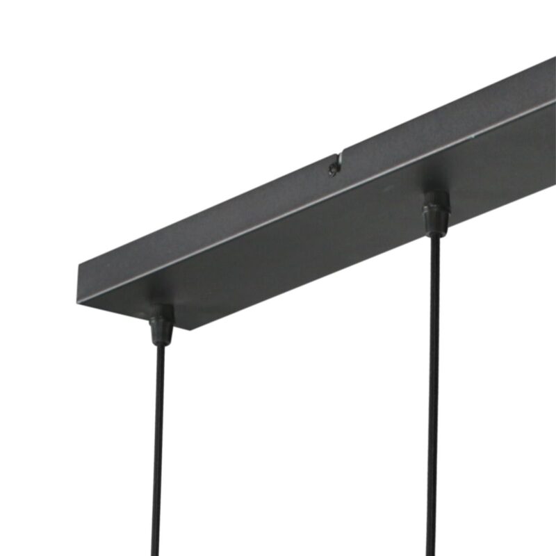 HaloSwap 4221ZW – Zwarte langwerpige hanglamp met eindeloze creatieve mogelijkheden - Afbeelding 5
