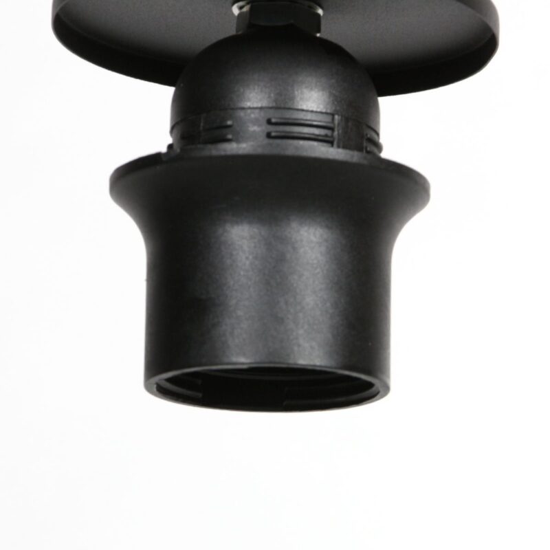 HaloSwap 4222ZW – Zwarte hanglamp met 1 lichtpunt, klaar voor jouw creatieve touch - Afbeelding 8
