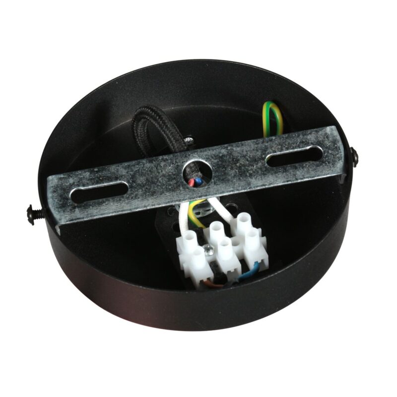HaloSwap 4222ZW – Zwarte hanglamp met 1 lichtpunt, klaar voor jouw creatieve touch - Afbeelding 10