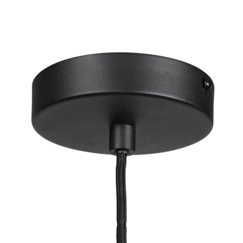 HaloSwap 4222ZW – Zwarte hanglamp met 1 lichtpunt, klaar voor jouw creatieve touch - Afbeelding 5