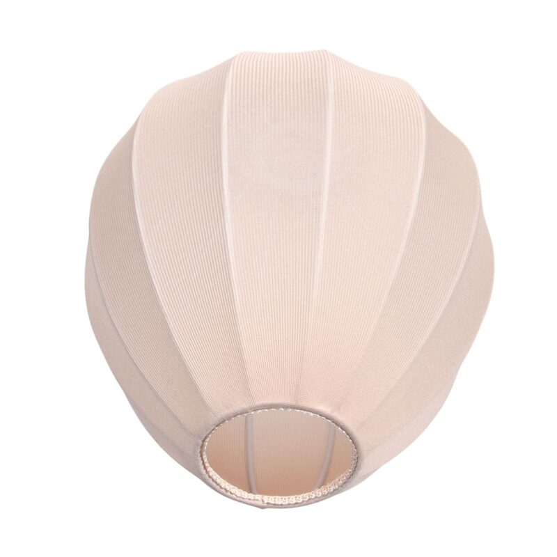 HaloSwap 4298ZW – Zwarte hanglamp met lichtdoorlatende linnen kap van Ø25 cm - Afbeelding 5