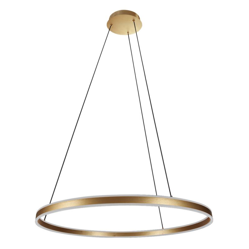 Hanging lamp Ringlux 3675GO Gold round 80cm 5400 Lumen - Afbeelding 3