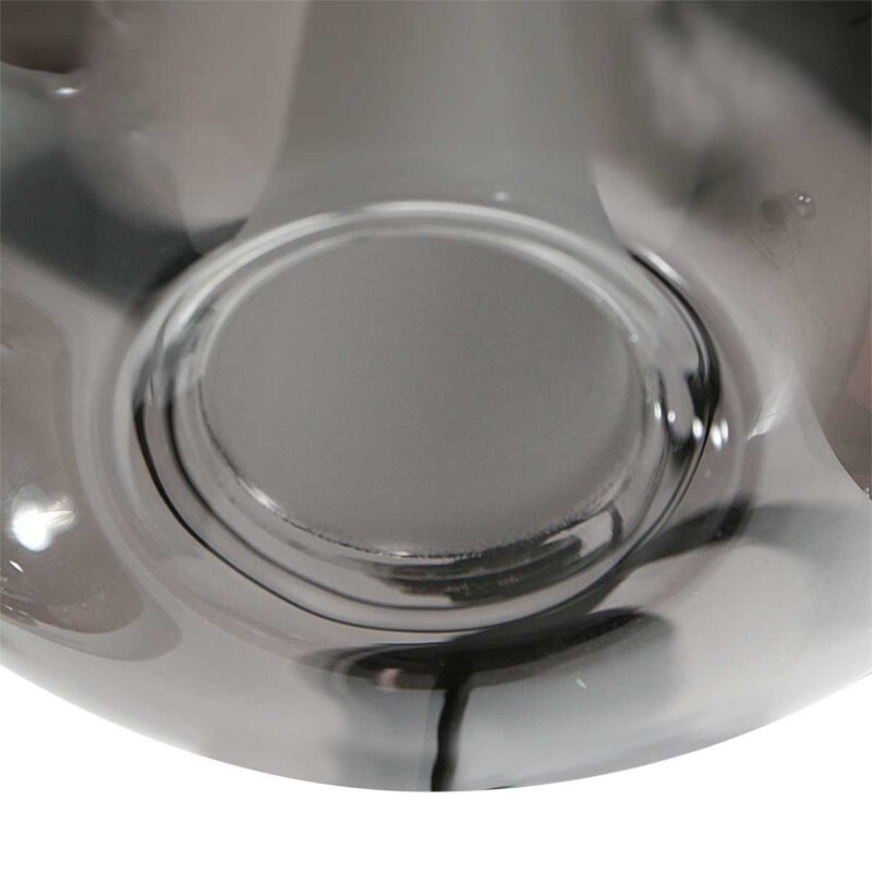 Hangl. 5-L. rond led glass smoke - Afbeelding 5