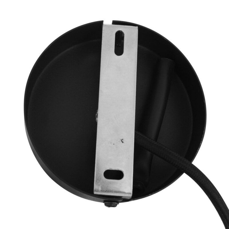 Hanglamp Aureole 3068ZW Zwart draadlamp met E27 fitting Ø45 - Afbeelding 14