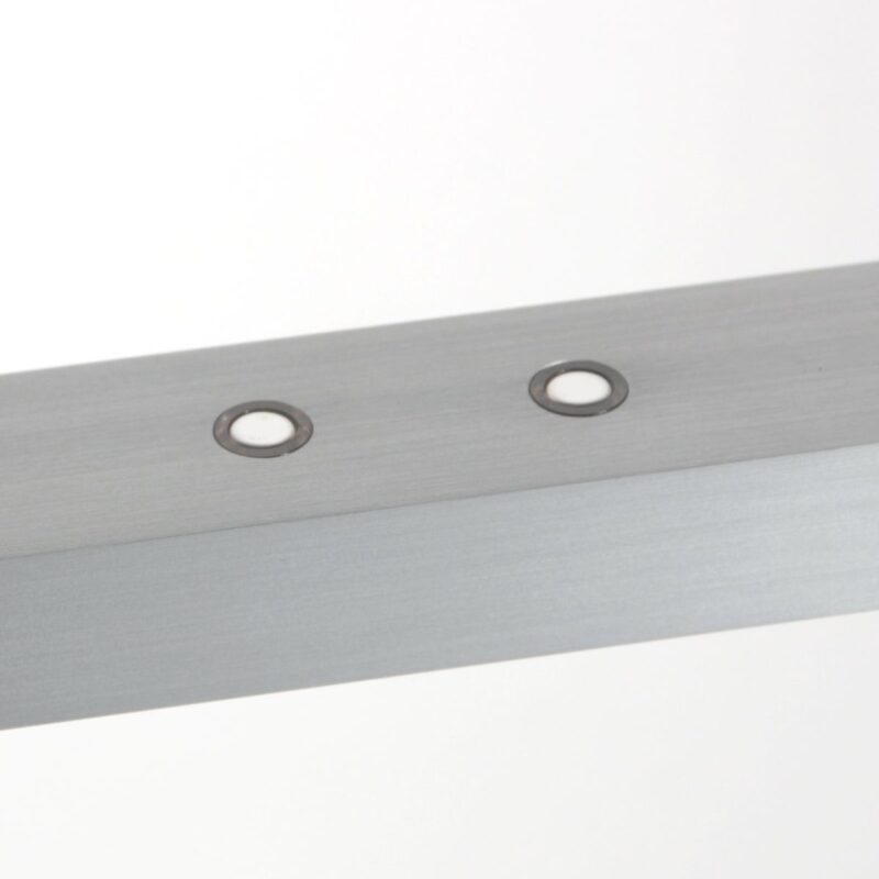 Hanglamp Bande 3994ST Staal 114cm breed met cable lift - Afbeelding 3