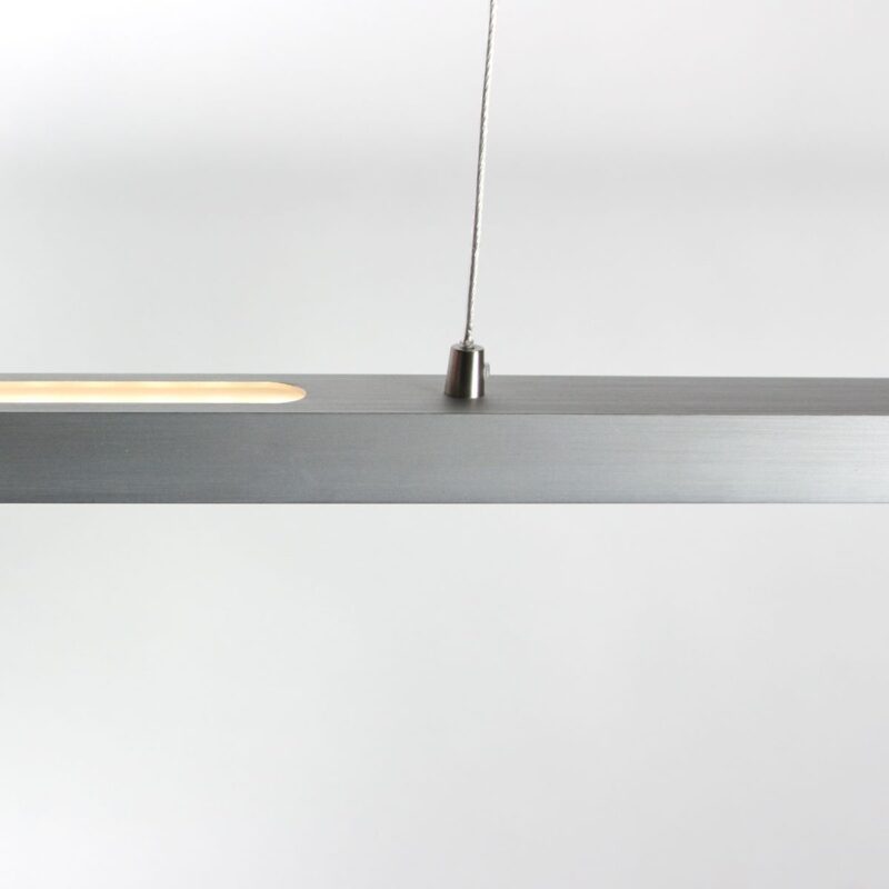 Hanglamp Bande 3994ST Staal 114cm breed met cable lift - Afbeelding 4