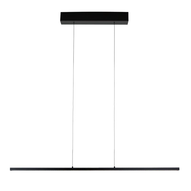 Hanglamp Bande 3994ZW zwart 114cm breed met cable lift - Afbeelding 2