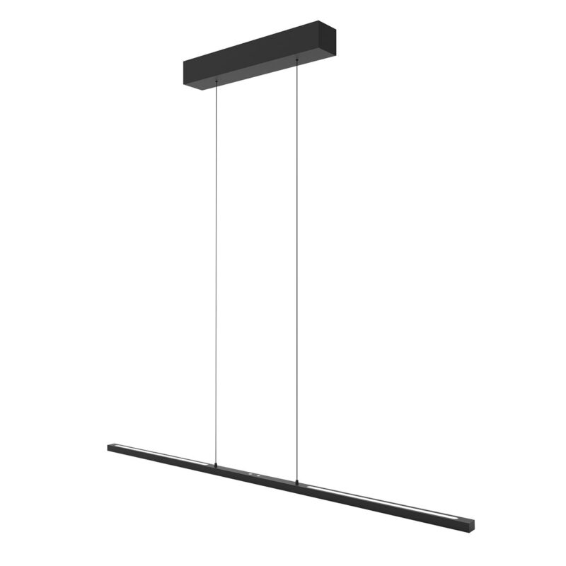 Hanglamp Bande 3994ZW zwart 114cm breed met cable lift - Afbeelding 11