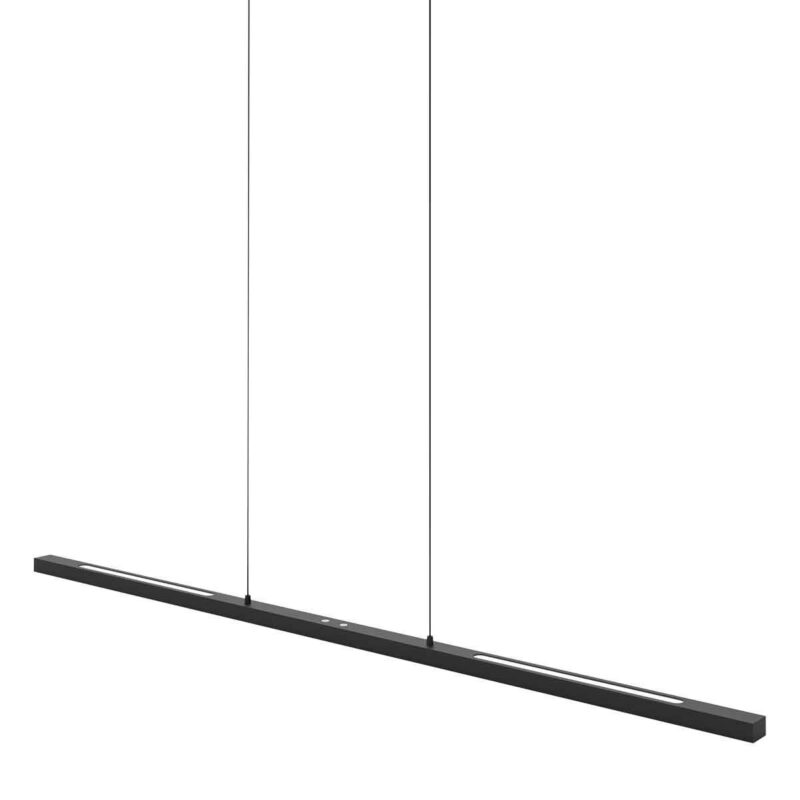 Hanglamp Bande 3994ZW zwart 114cm breed met cable lift - Afbeelding 3