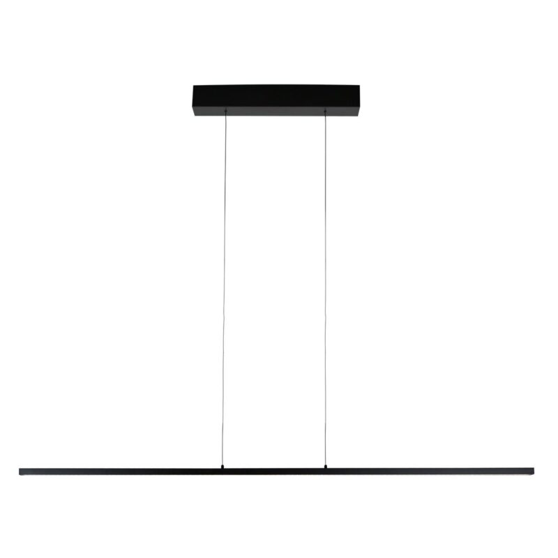 Hanglamp Bande 3995ZW Zwart 150cm breed met cable lift - Afbeelding 2