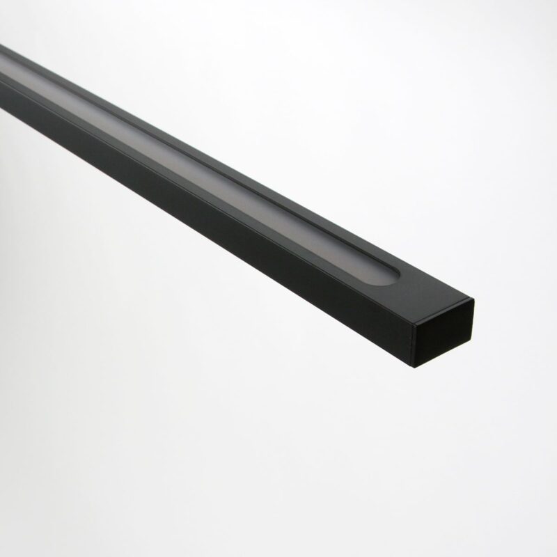Hanglamp Bande 3995ZW Zwart 150cm breed met cable lift - Afbeelding 6