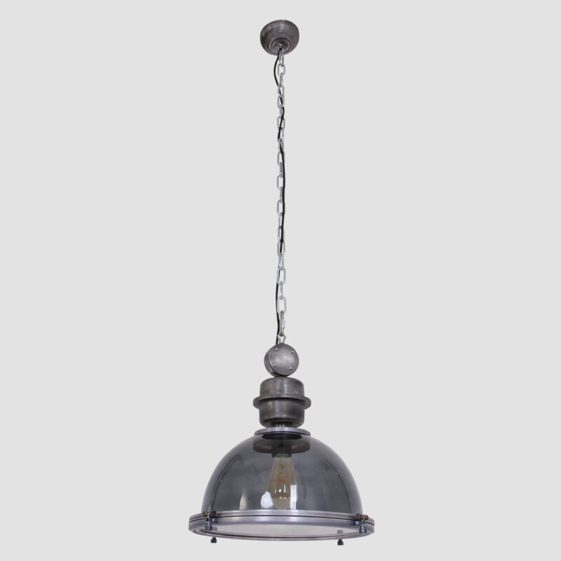 Hanglamp Bikkel 1452GR Grijs Ø45cm E27 fitting - Afbeelding 13