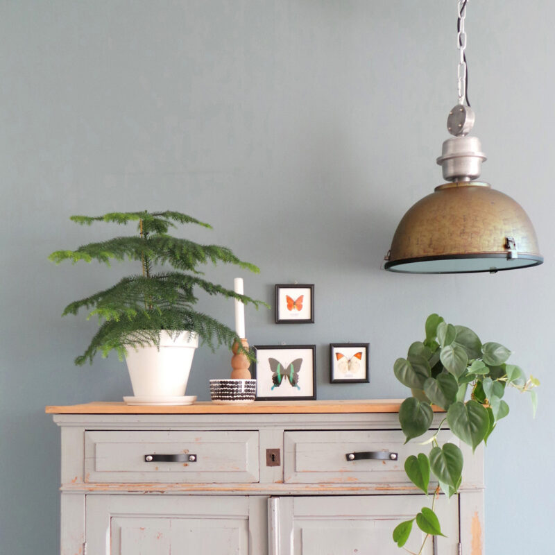 Hanglamp Bikkel 7586B Bruin Ø42cm E27 fitting - Afbeelding 3