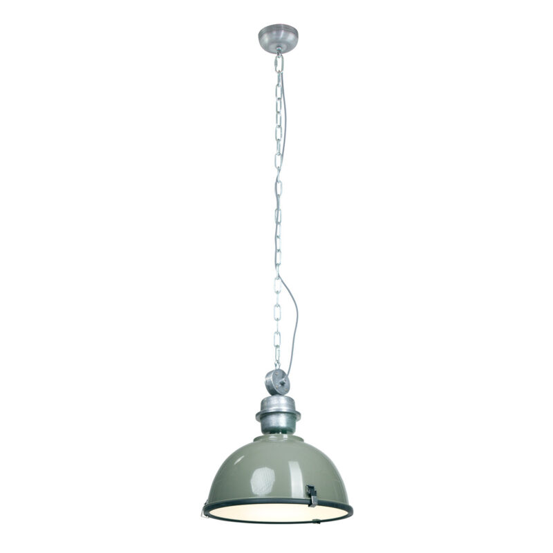 Hanglamp Bikkel 7586G Groen Ø42cm E27 fitting - Afbeelding 2