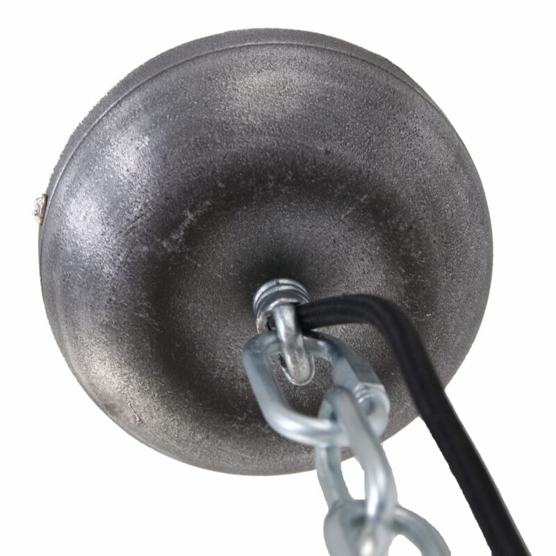 Hanglamp Bikkel 7586GR Grijs Ø42cm E27 fitting - Afbeelding 12