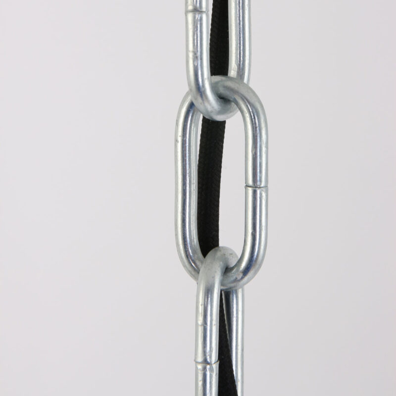 Hanglamp Bikkel 7586GR Grijs Ø42cm E27 fitting - Afbeelding 6