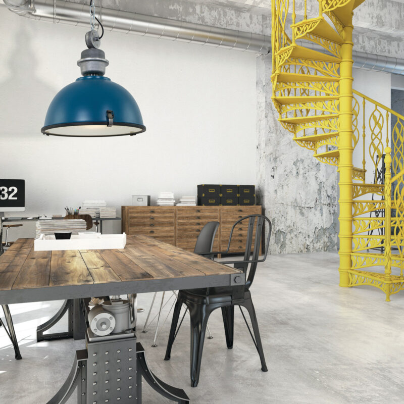 Hanglamp Bikkel 7586PE Petrol Ø42cm E27 fitting - Afbeelding 3