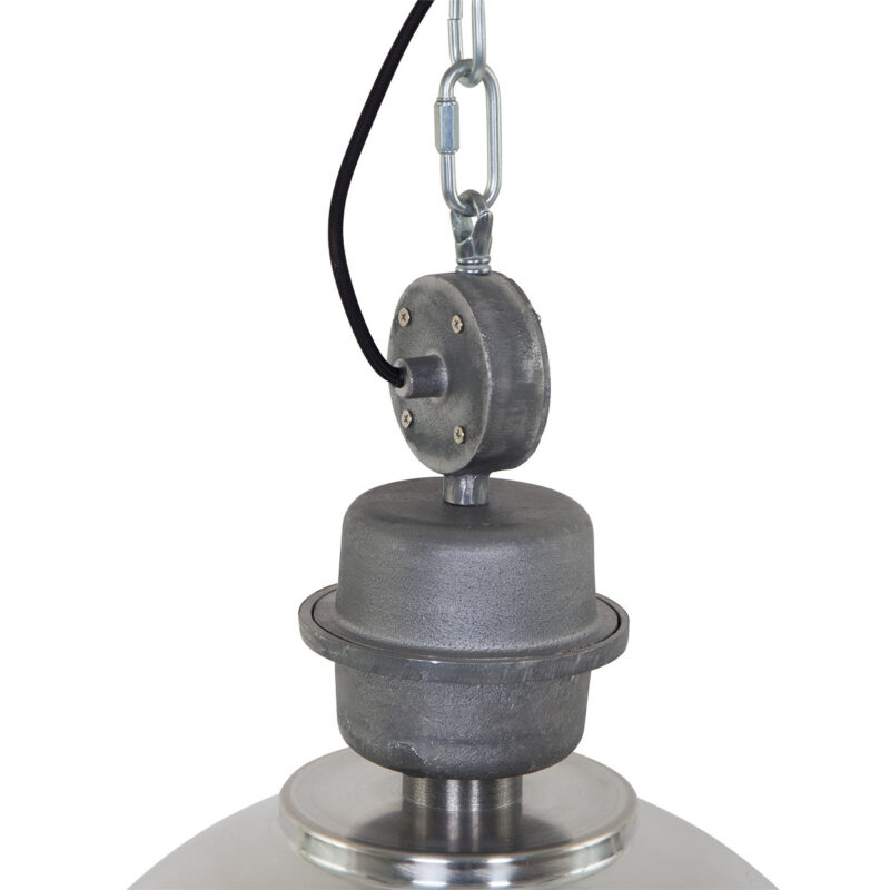Pendant lamp Bikkel 7586ST Steel Ø42cm E27 fitting - Image 4