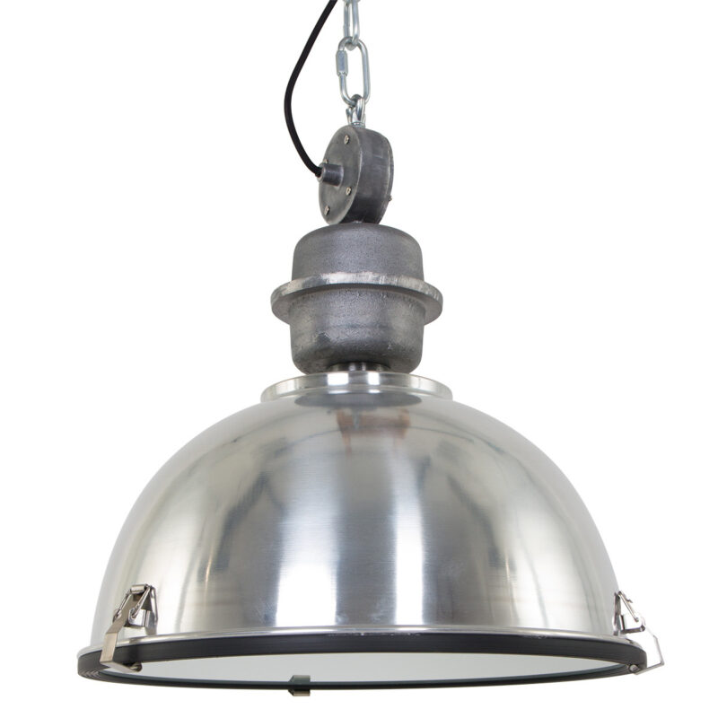Pendant lamp Bikkel 7586ST Steel Ø42cm E27 fitting - Image 5