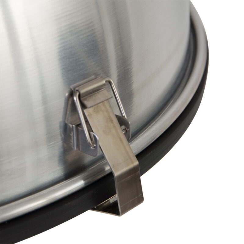 Pendant lamp Bikkel 7586ST Steel Ø42cm E27 fitting - Image 6