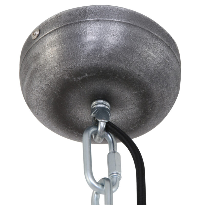 Hanglamp Bikkel 7586ZW Zwart Ø42cm E27 fitting - Afbeelding 11