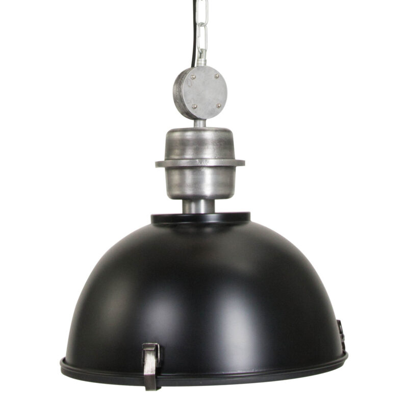 Hanglamp Bikkel 7586ZW Zwart Ø42cm E27 fitting - Afbeelding 12