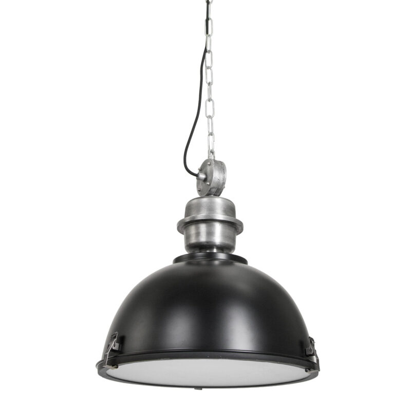 Hanglamp Bikkel 7586ZW Zwart Ø42cm E27 fitting - Afbeelding 13