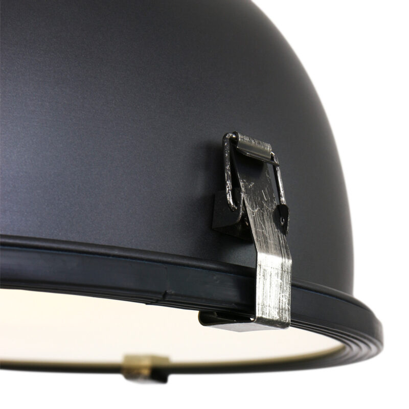 Hanglamp Bikkel 7978ZW Zwart Ø32 cm E27 fitting - Afbeelding 3