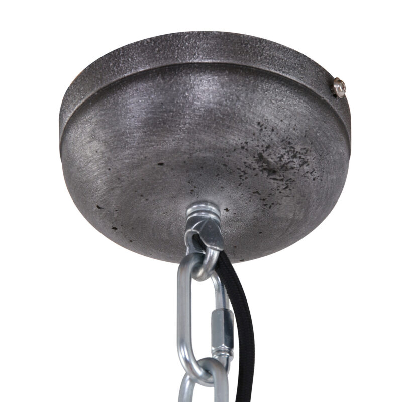 Hanglamp Bikkel XXL 7834GR Grijs Ø52cm E27 fitting - Afbeelding 5