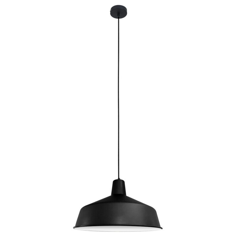 Hanglamp Black moon 1443ZW Zwart Ø40cm E27 fitting - Afbeelding 11