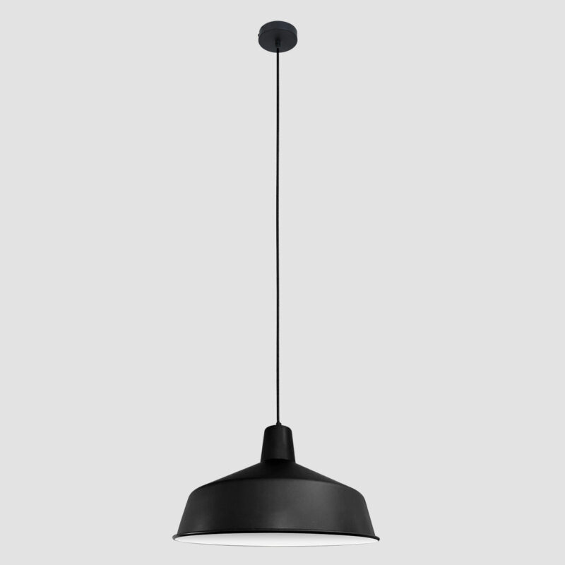 Hanglamp Black moon 1443ZW Zwart Ø40cm E27 fitting - Afbeelding 13
