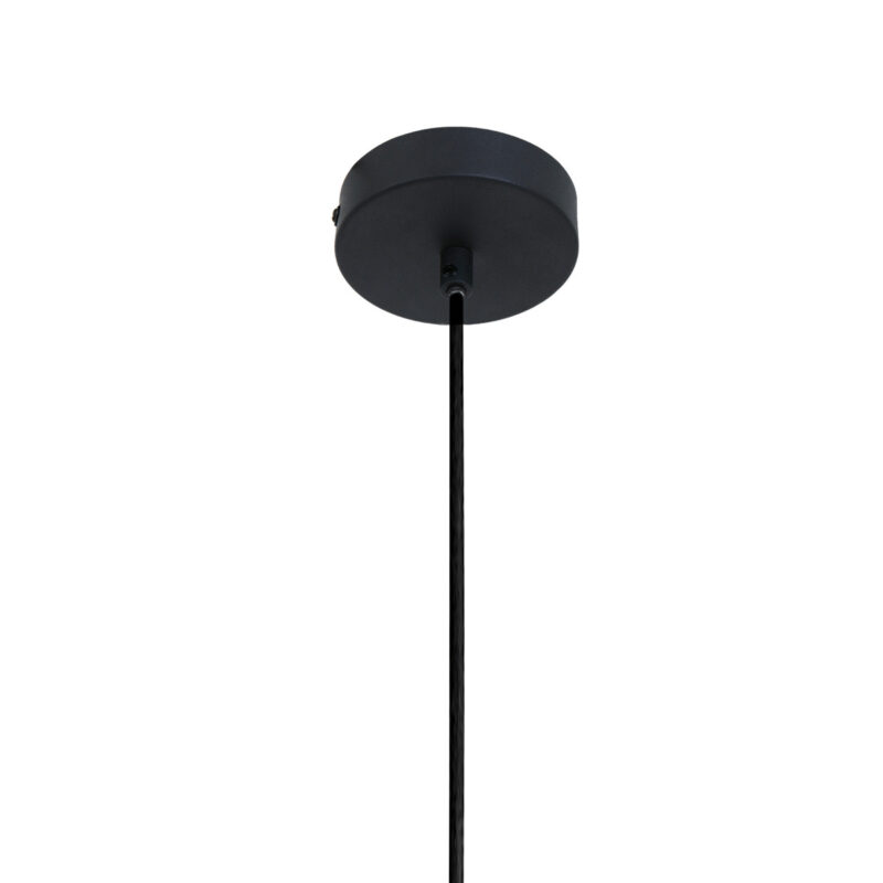 Hanglamp Black moon 1443ZW Zwart Ø40cm E27 fitting - Afbeelding 5